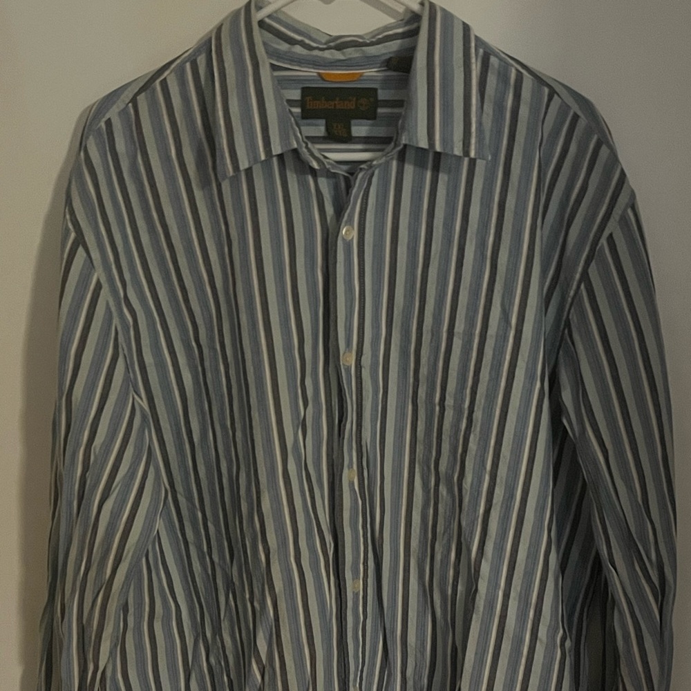 Timberland Button Down Collared Shirt XXL